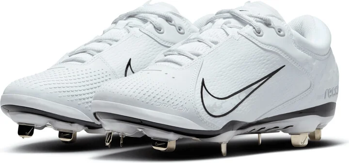 Nike Women's Hyperdiamond 4 Elite Softball Cleats in White | FZ0923-102 - Image 5