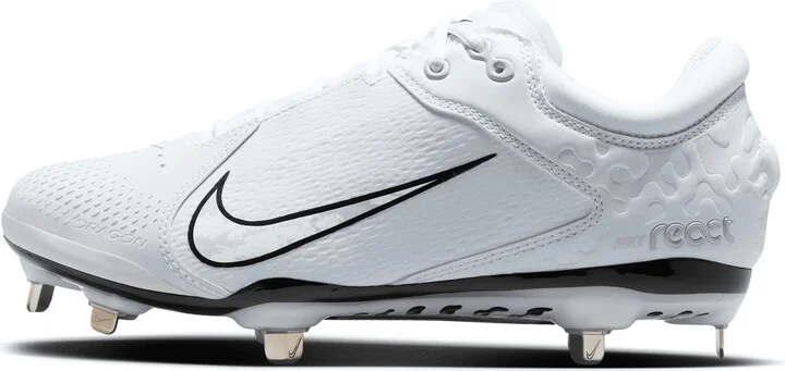 Nike Women's Hyperdiamond 4 Elite Softball Cleats in White | FZ0923-102