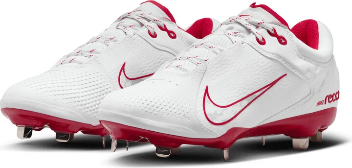 Nike Women's Hyperdiamond 4 Elite Softball Cleats in White | FZ0923-104 - Image 5