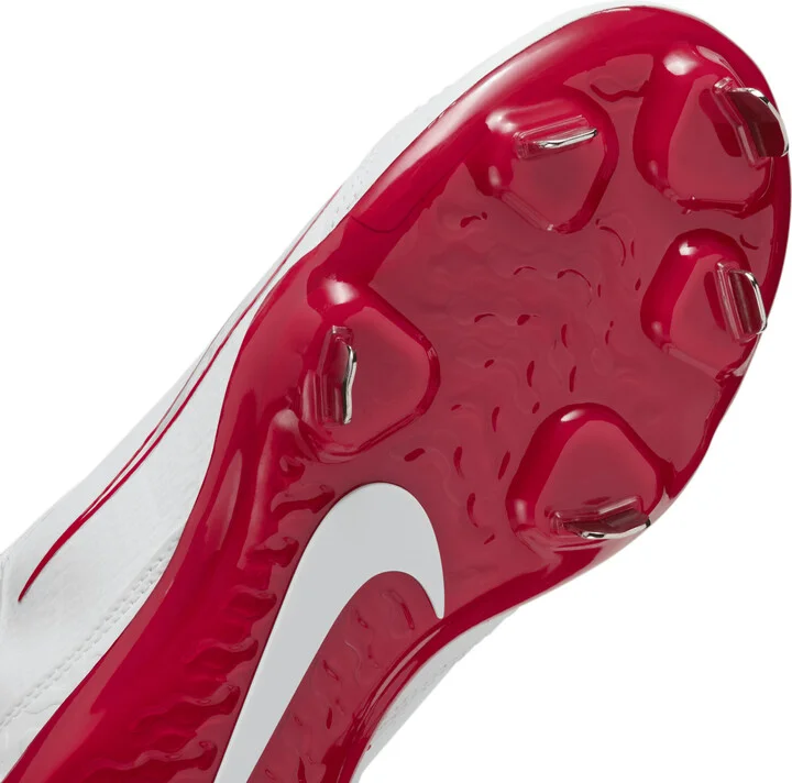 Nike Women's Hyperdiamond 4 Elite Softball Cleats in White | FZ0923-104 - Image 7