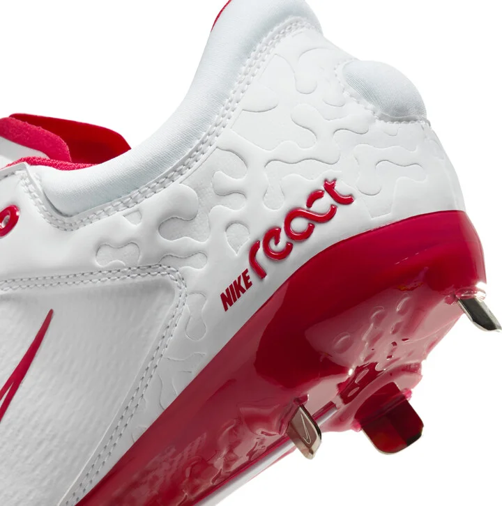 Nike Women's Hyperdiamond 4 Elite Softball Cleats in White | FZ0923-104 - Image 9