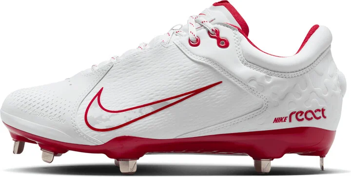 Nike Women's Hyperdiamond 4 Elite Softball Cleats in White | FZ0923-104