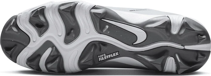 Nike Women's Hyperdiamond 4 Keystone Softball Cleats in Grey | FZ0920-002 - Image 2