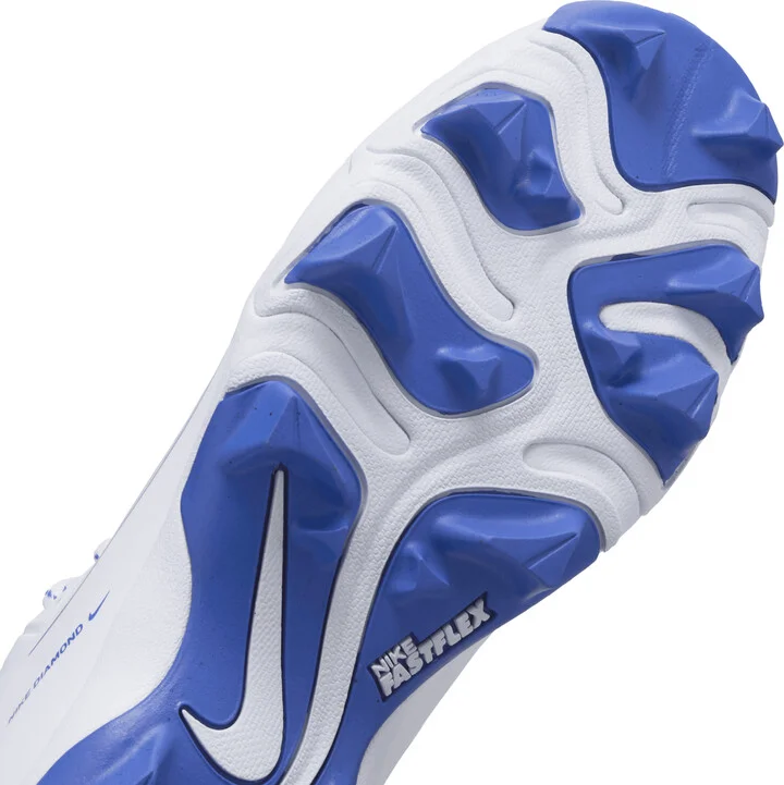 Nike Women's Hyperdiamond 4 Keystone Softball Cleats in White | FZ0920-101 - Image 7