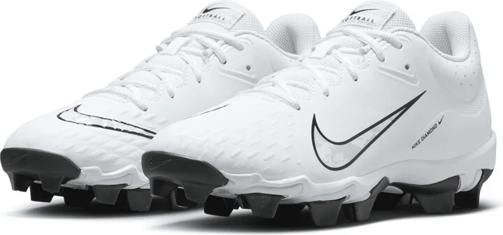 Nike Women's Hyperdiamond 4 Keystone Softball Cleats in White | FZ0920-102 - Image 5