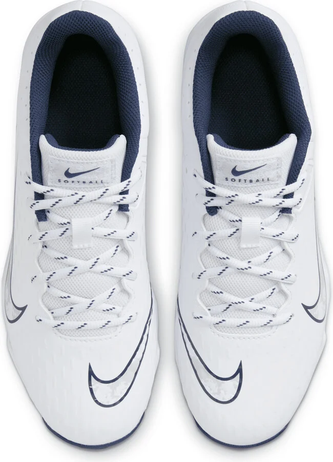 Nike Women's Hyperdiamond 4 Keystone Softball Cleats in White | FZ0920-103 - Image 4