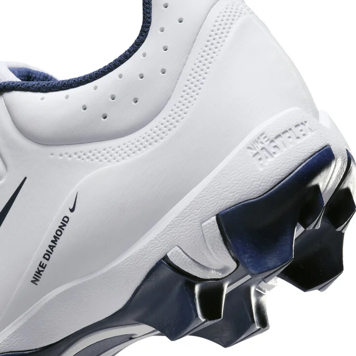 Nike Women's Hyperdiamond 4 Keystone Softball Cleats in White | FZ0920-103 - Image 9