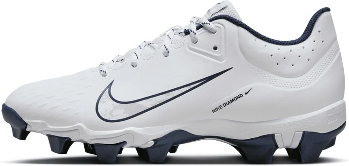 Nike Women's Hyperdiamond 4 Keystone Softball Cleats in White | FZ0920-103