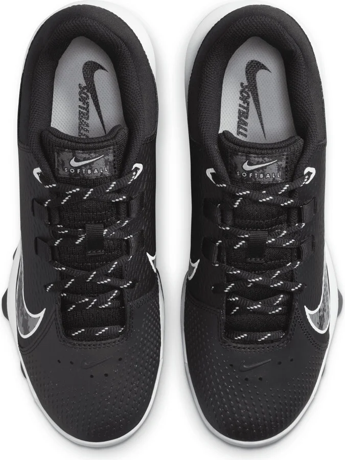 Nike Women's Hyperdiamond 4 Pro MCS Softball Cleats in Black | FZ0921-001 - Image 4