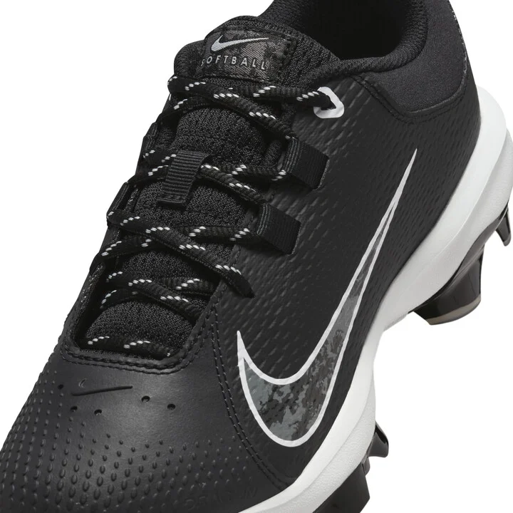 Nike Women's Hyperdiamond 4 Pro MCS Softball Cleats in Black | FZ0921-001 - Image 8