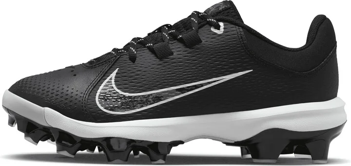 Nike Women's Hyperdiamond 4 Pro MCS Softball Cleats in Black | FZ0921-001