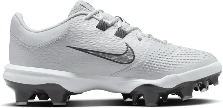 Nike Women's Hyperdiamond 4 Pro MCS Softball Cleats in Grey | FZ0921-002 - Image 3