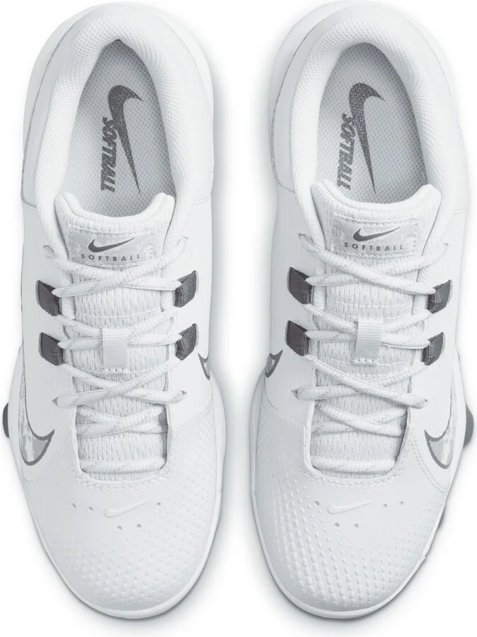 Nike Women's Hyperdiamond 4 Pro MCS Softball Cleats in Grey | FZ0921-002 - Image 4