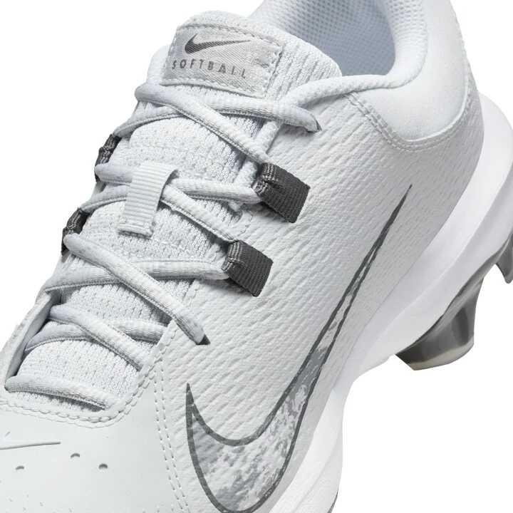 Nike Women's Hyperdiamond 4 Pro MCS Softball Cleats in Grey | FZ0921-002 - Image 8