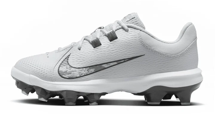 Nike Women's Hyperdiamond 4 Pro MCS Softball Cleats in Grey | FZ0921-002