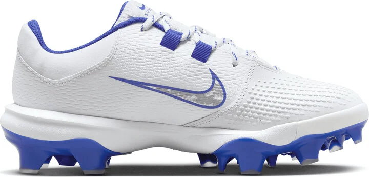 Nike Women's Hyperdiamond 4 Pro MCS Softball Cleats in White | FZ0921-101 - Image 3