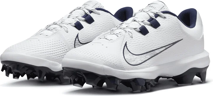 Nike Women's Hyperdiamond 4 Pro MCS Softball Cleats in White | FZ0921-103 - Image 5