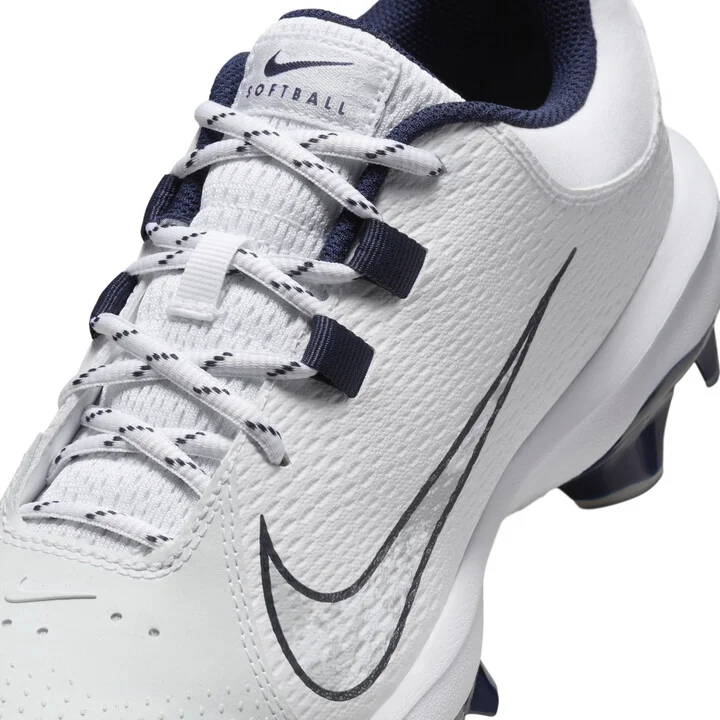 Nike Women's Hyperdiamond 4 Pro MCS Softball Cleats in White | FZ0921-103 - Image 8