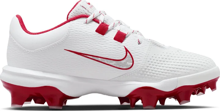 Nike Women's Hyperdiamond 4 Pro MCS Softball Cleats in White | FZ0921-104 - Image 3