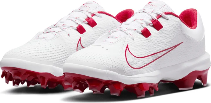 Nike Women's Hyperdiamond 4 Pro MCS Softball Cleats in White | FZ0921-104 - Image 5
