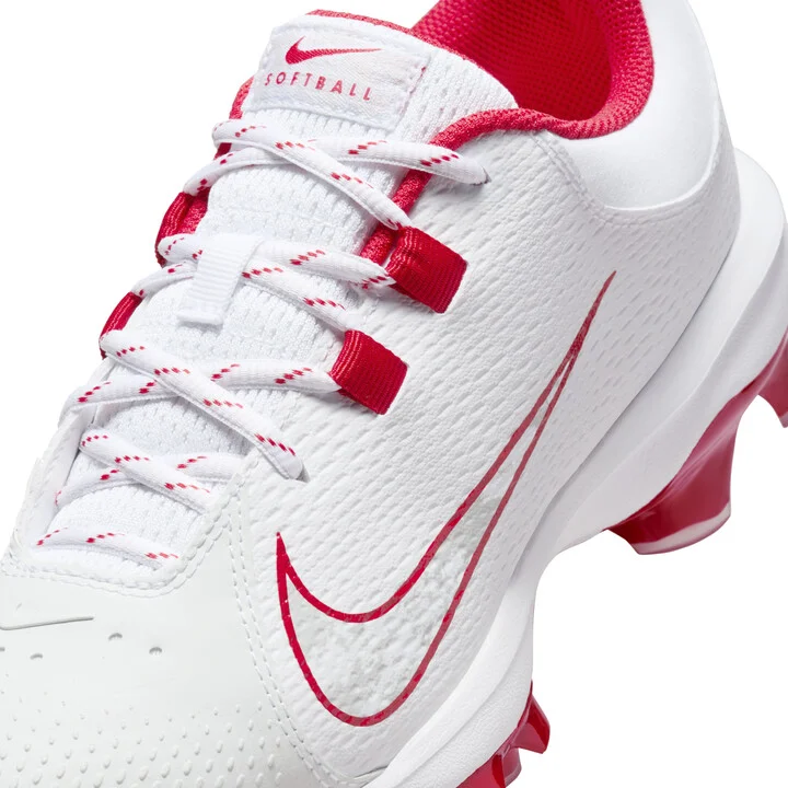 Nike Women's Hyperdiamond 4 Pro MCS Softball Cleats in White | FZ0921-104 - Image 8