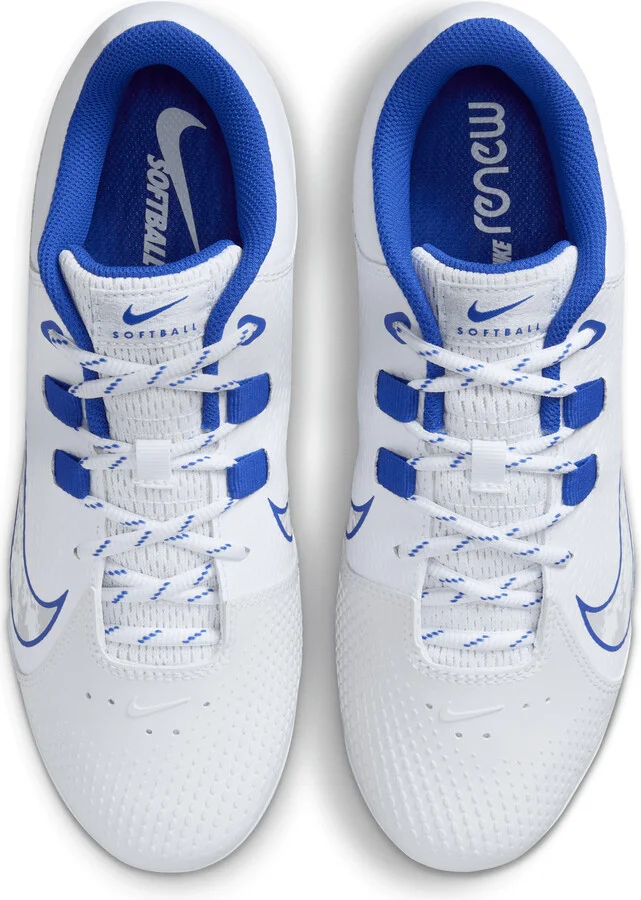 Nike Women's Hyperdiamond 4 Pro Softball Cleats in White | FZ0922-103 - Image 4