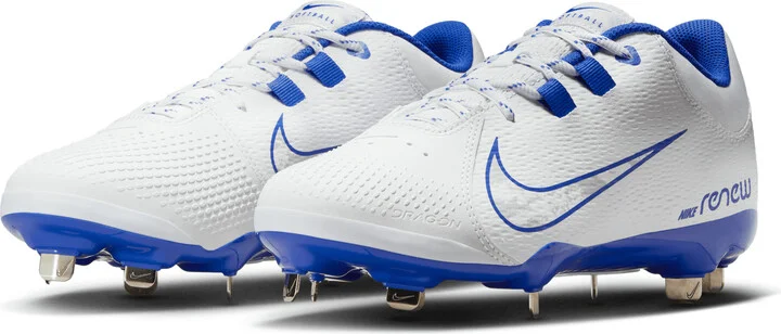 Nike Women's Hyperdiamond 4 Pro Softball Cleats in White | FZ0922-103 - Image 5