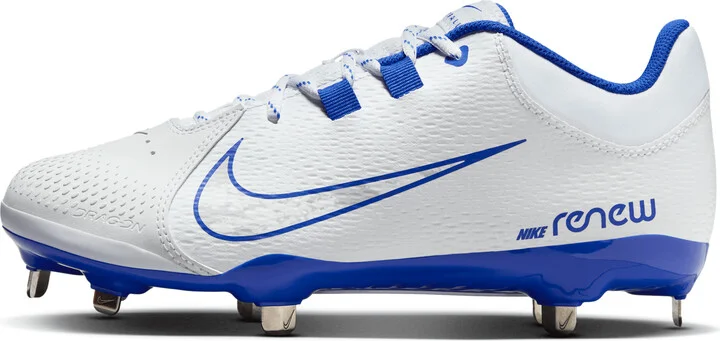 Nike Women's Hyperdiamond 4 Pro Softball Cleats in White | FZ0922-103
