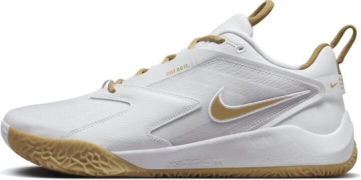 Nike Women's Hyperéce 3 Volleyball Shoes in White | FQ7074-105