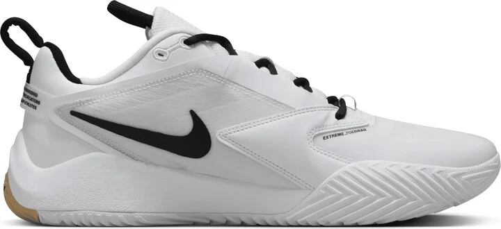 Nike Women's Hyperéce Volleyball Shoes in White | FQ7074-101 - Image 3