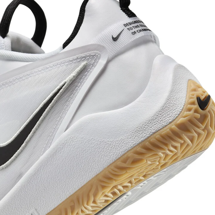 Nike Women's Hyperéce Volleyball Shoes in White | FQ7074-101 - Image 8