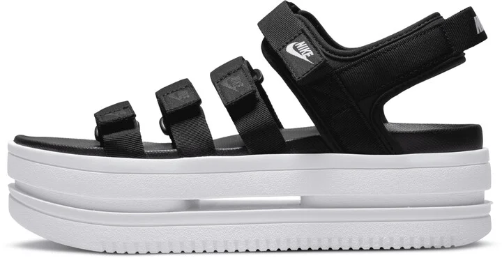 Nike Women's Icon Classic Sandals in Black | DH0224-001