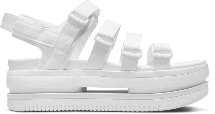 Nike Women's Icon Classic Sandals in White | DH0224-100 - Image 3
