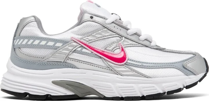 Nike Women's Initiator Running Sneakers from Finish Line - White, Cherry - Image 4