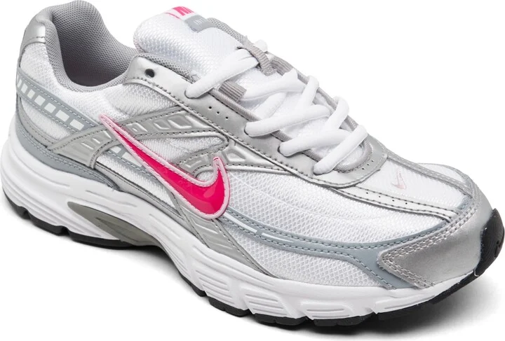 Nike Women's Initiator Running Sneakers from Finish Line - White, Cherry
