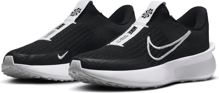 Nike Women's Interact Run EasyOn Road Running Shoes in Black | FV5591-001 - Image 5