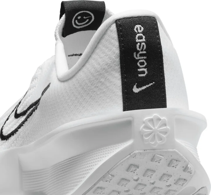 Nike Women's Interact Run EasyOn Road Running Shoes in White | FV5591-100 - Image 9