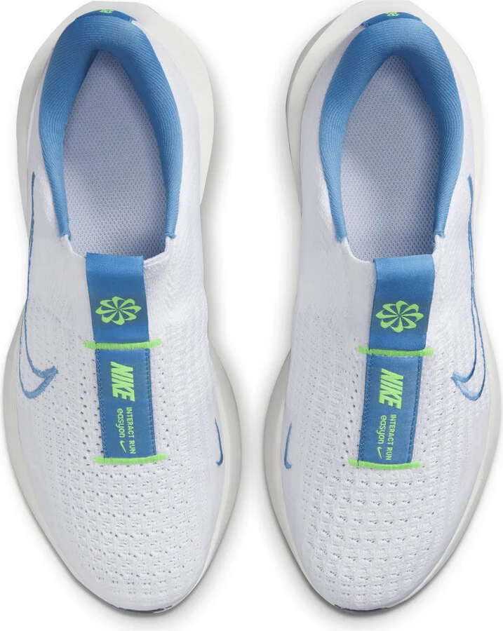 Nike Women's Interact Run EasyOn Road Running Shoes in White | FV5591-102 - Image 4