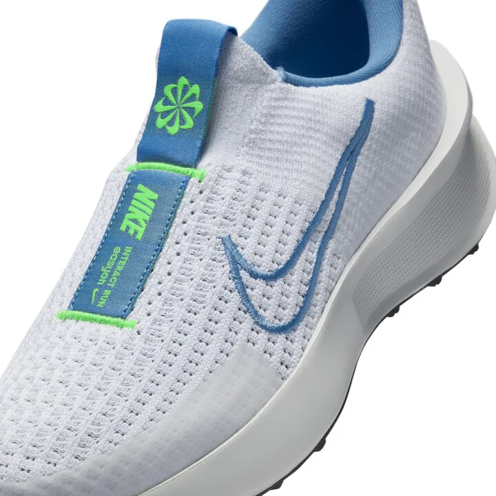 Nike Women's Interact Run EasyOn Road Running Shoes in White | FV5591-102 - Image 7