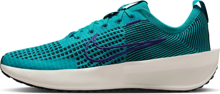 Nike Women's Interact Run Road Running Shoes in Green | FD2292-301
