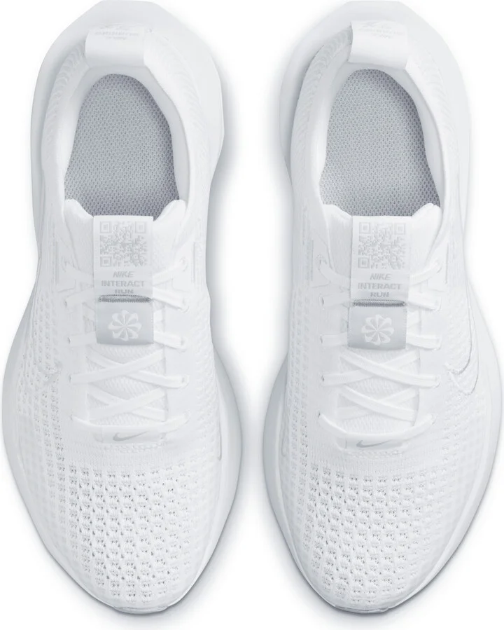Nike Women's Interact Run Road Running Shoes in White | FD2292-104 - Image 4
