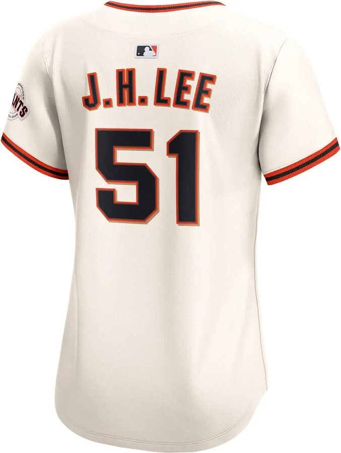 Nike Women's Jung Hoo Lee Cream San Francisco Giants Home Limited Jersey - Image 3