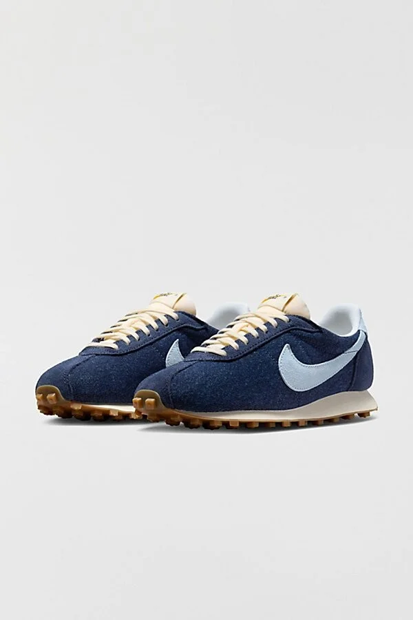 Nike Women's LD-1000 SE Denim Sneaker in Midnight Navy//Celestine - Image 2