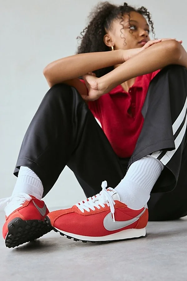 Nike Women's LD-1000 Sneaker in University Red/Sail/Black