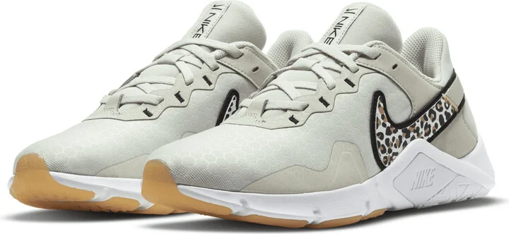 Nike Women's Legend Essential 2 Premium Training Shoes in Grey | CZ3668-017 - Image 5