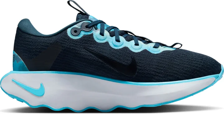 Nike Women's Motiva x NorBlack NorWhite Walking Shoes in Blue | HQ1155-400 - Image 3