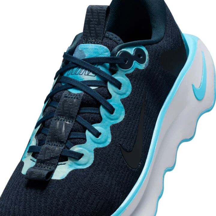 Nike Women's Motiva x NorBlack NorWhite Walking Shoes in Blue | HQ1155-400 - Image 7