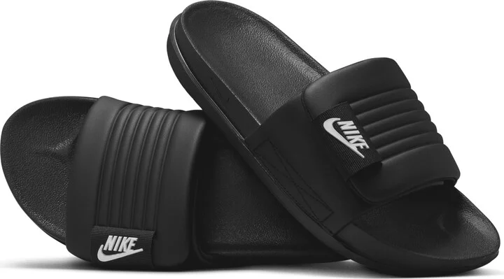 Nike Women's Offcourt Adjust Slides in Black | DV1033-002