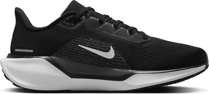 Nike Women's Pegasus 41 Road Running Shoes (Wide) in Black | FQ0965-002 - Image 3