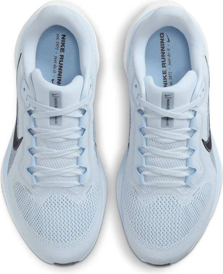 Nike Women's Pegasus 41 Road Running Shoes (Wide) in Blue | FQ0965-400 - Image 4